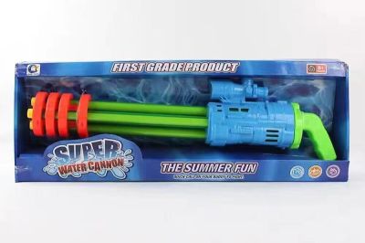Children's toys wholesale gun series play sand play in the water Gatlin water cannon 55CM Boxed