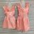 The baby apron set can be textured with mother-daughter apron in different colors