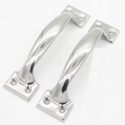 Stainless steel thick bow handle, furniture hardware door handle, A type handle