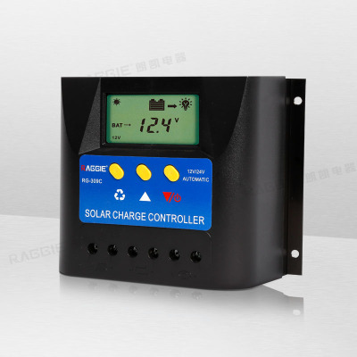 PWM 12/24V  50A automatic identification and charging and discharging solar controller 