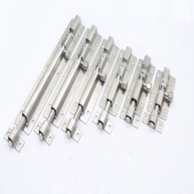 Square stainless steel door bolt, stainless steel bolt, bolt