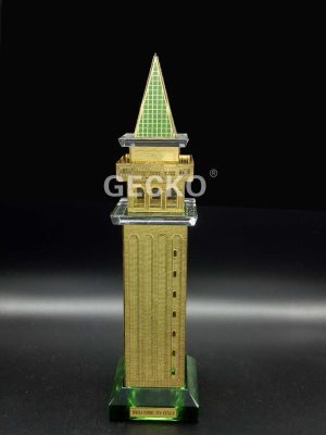 Crystal Building Model British Tower