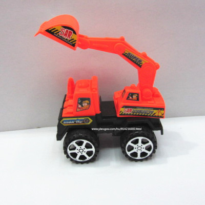 Children's educational toys wholesale truck excavator OPP bag inertia