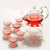 Teapot tea pot heating teapot handmade heat-resistant borosilicate glass tea set kungfu tea set