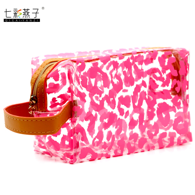 Manufacturers selling high-quality waterproof PVC cosmetic bag gift package can be customized logo
