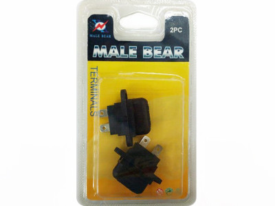 Male bear hardware 2pcs fuse holder insulation