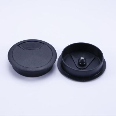 Round table computer desk threading hole thread 60 thread box cover