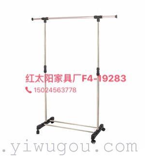 telescopic floor air drying clothes rack single rod telescopic adjustable lifting indoor balcony clothes airing hanger