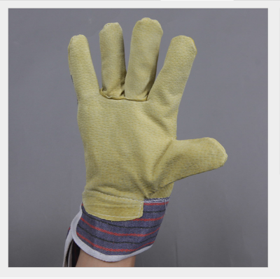 PPE pigskin gloves, protective gloves gloves welding gloves