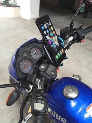 Mobile phone holder, suction cup holder frame