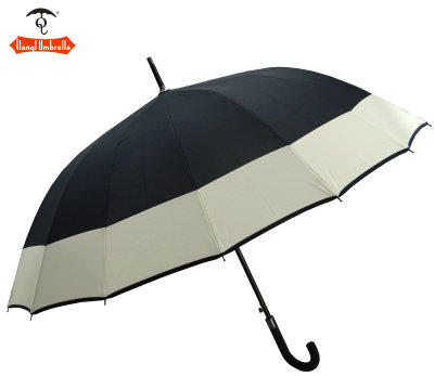 Anti UV ultra large men's business straight rod umbrella