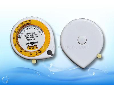 BMI health scale 1.5 meters drop shaped tape manufacturers selling health scale customized to map