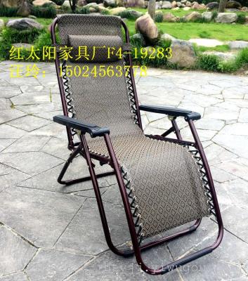The red sun furniture factory outdoor leisure fashion tube chairs, Teslin chair, folding chair for lunch