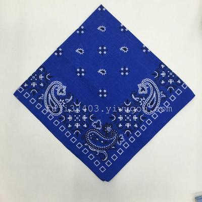BANDANA 100% COTTON PAISELY PRINTING SQUARE TOWEL,ACCEPT OEM