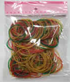 38 mixed color Vietnam imported high temperature rubber band