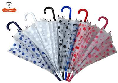 The new anti UV fashion Dot Bar transparent umbrella