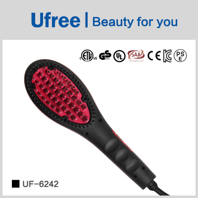 Ufree Professional Hair Comb with Brush Hair Straightener