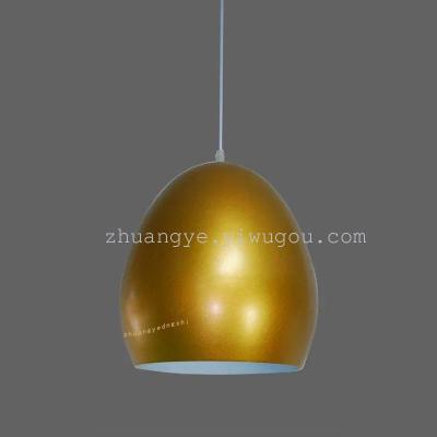 Pendant Light Hanging Kitchen Island Lighting Modern Single Ceiling Bedroom Living Room Dining Industrial gold egg