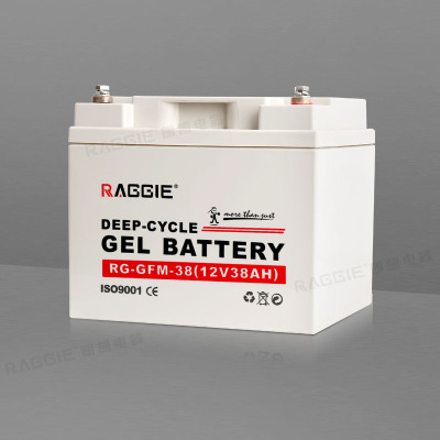 38AH 12V  solar gel battery deep cycle