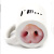 Pig Nose Cup Ceramic Cup Fashion Mug Milk Breakfast Cup Drinking Cup Personality Cup Funny Pig Eight Ring Cup