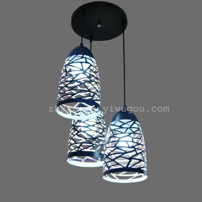 3 Pendant Light Hanging Lights Pendant Lighting Kitchen Island Fixture Cluster Ceiling Modern blue Round Three