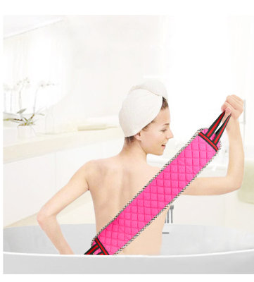 Qingzhi Brand New Korean Back Rub Two Sides Back Rubbings Strip Shower Foaming Net Strip
