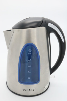 Sokany07 kettle 1.7L stainless steel 304