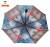 The new European single UV three automatic folding umbrella