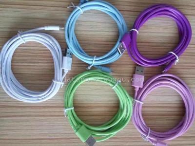 Spread the color fast charge circle line Android Apple 123 meters large spot copper GB