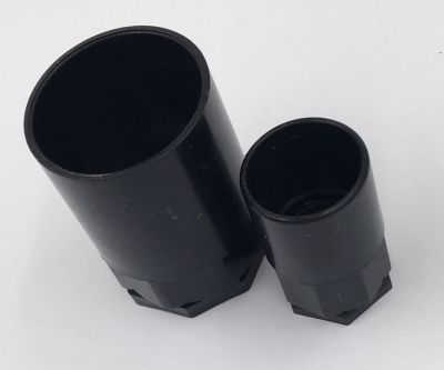 PVC plastic single side lock joint plastic joint black and white manufacturer direct sale