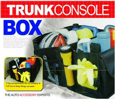 Foldable Car Backup Storage Box Multifunctional Storage Box Vehicle Storage Box Toolbox