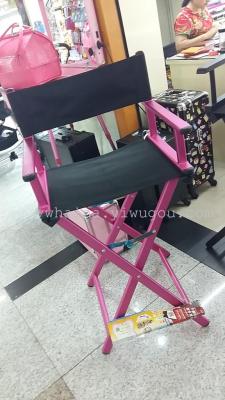 Director Chair Professional Aluminum Alloy Makeup Chair Foldable