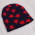 The distortion of five-pointed star Jacquard Cap knitted Sport Cap wool Cap