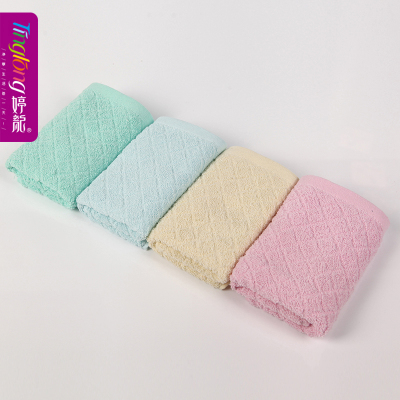 Ting long plain small diamond towel towel wholesale household insurance