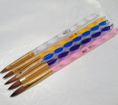 Manicure tool 6 pen pen pen Manicure set crystal phototherapy