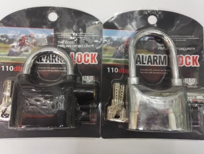 Alarm lock key-2 luxury packaging