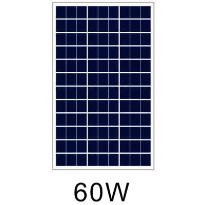 60W Solar panel  POLY crystalline solar PV modules