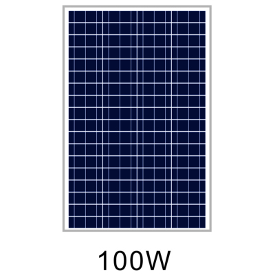 100W Solar panel  POLY crystalline solar PV modules