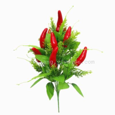 Factory direct simulation of plant fruit bouquet of indoor decorative items 10 pepper