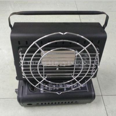 Outdoor heater with portable cassette grill machine new dual infrared heating furnace
