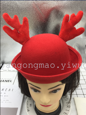 The new Europe Star children sweet lady fashion hat 160 (the other 2 antlers 11