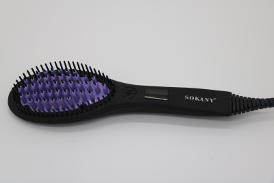 Sokany051 straight hair comb hair straightener is 750 degrees Celsius