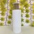 High temperature ceramic white porcelain twine vase with small mouth and fine mouth wine bottle