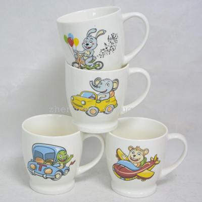 Cartoon ceramic coffee cup gift cup