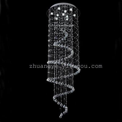 Crystal Chandelier Light Modern Chandeliers Dining Room Light Fixtures Lamp Glass Large Industrial Flush Mount 121