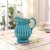 European creative ceramic vase, kettle, milk kettle, high temperature ceramic furnishing pot stripe, oblique expressions using