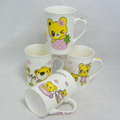 Ceramic cup pattern Cartoon Bear Ceramic Coffee Mug