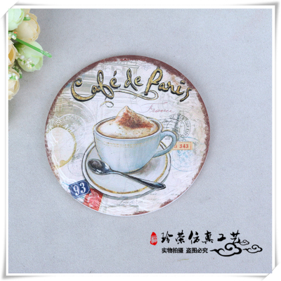 European Ceramic Potholder Coffee Cup Mat Heat Proof Mat Dining Table Cushion Coasters