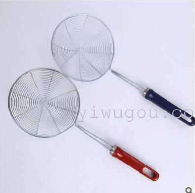 Manufacturers selling kitchen oil fried noodle spoon scoop dipping line Malatang grease filter screen