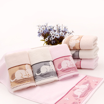 Inventory processing super absorbent cotton towel chenille towel